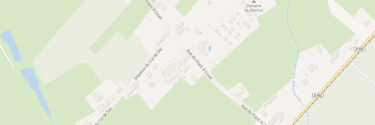 Plan du 19 Rue du Franc A Louer à Villereau