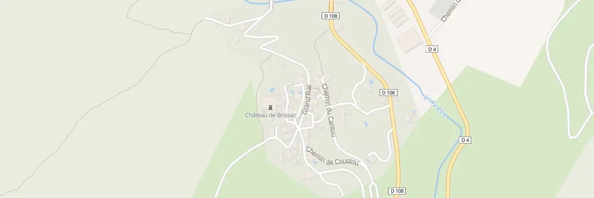 Plan du 7 Rue Carriera Del Fontanel à Brissac