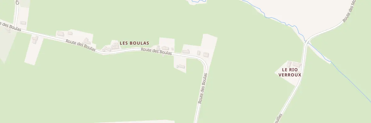 Plan du 449 Rte des Boulas à Cronat