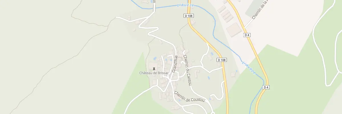 Plan du 5340F Rue Carriera Del Fontanel à Brissac