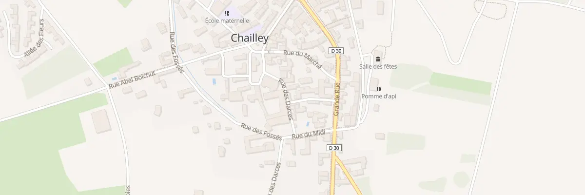 Plan du 2 Rue de l’Etoile à Chailley
