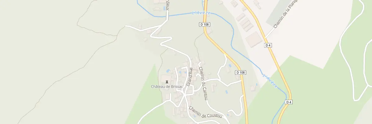 Plan du 8 Rue Carriera Del Fontanel à Brissac