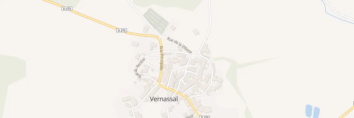 Plan du 8 Pl de l’Eglise à Vernassal