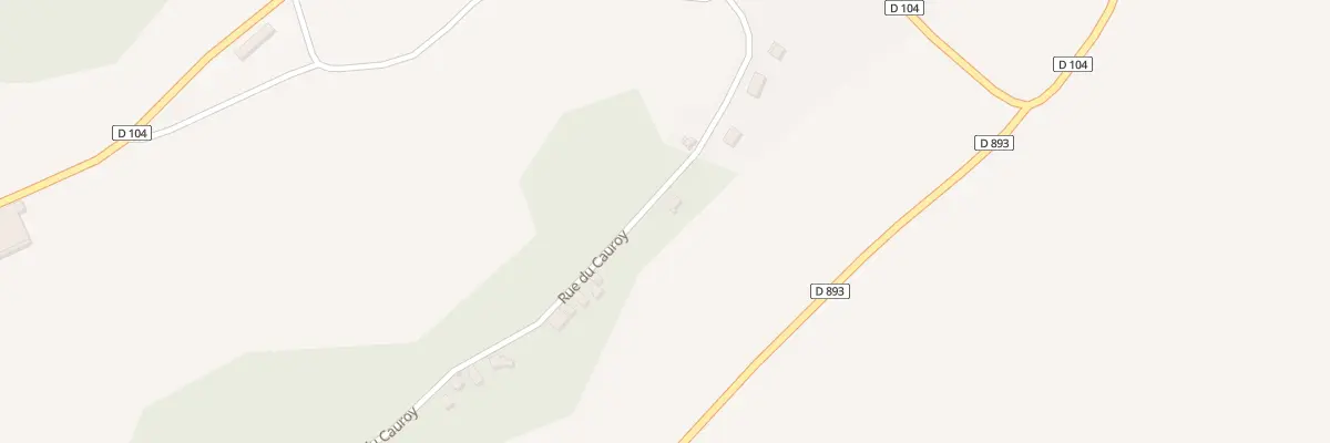 Plan du 9 Rue du Cauroy à Cuissy-et-Geny