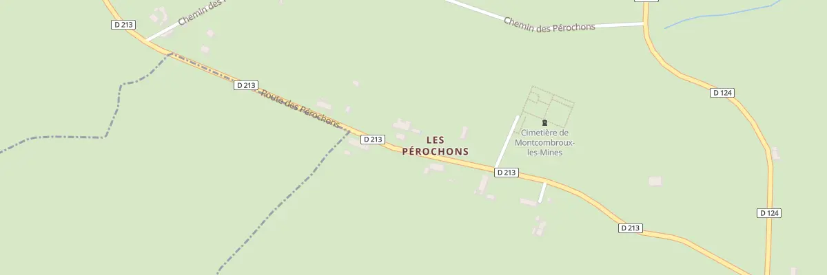 Plan du 9 Rte des Perochons à Montcombroux-les-Mines