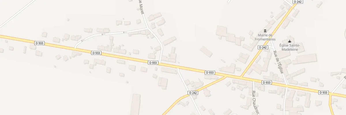 Plan du 24 Rte de Châlons En Champagne à Fromentières