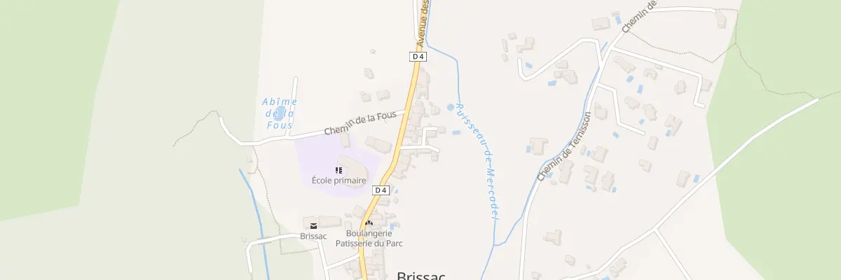 Plan du 5575 Le Village à Brissac