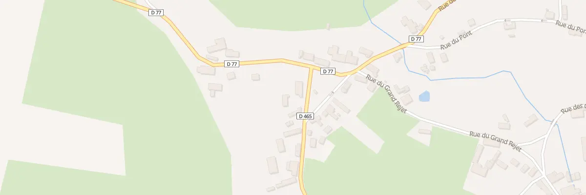 Plan du 2 Rue des Wattines à Lavaqueresse