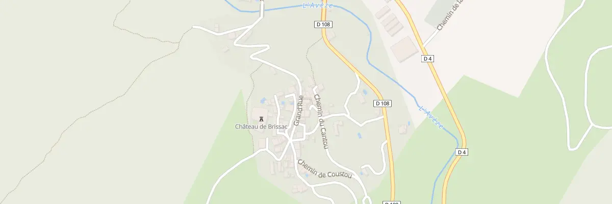 Plan du 14 Rue Grand Rue à Brissac