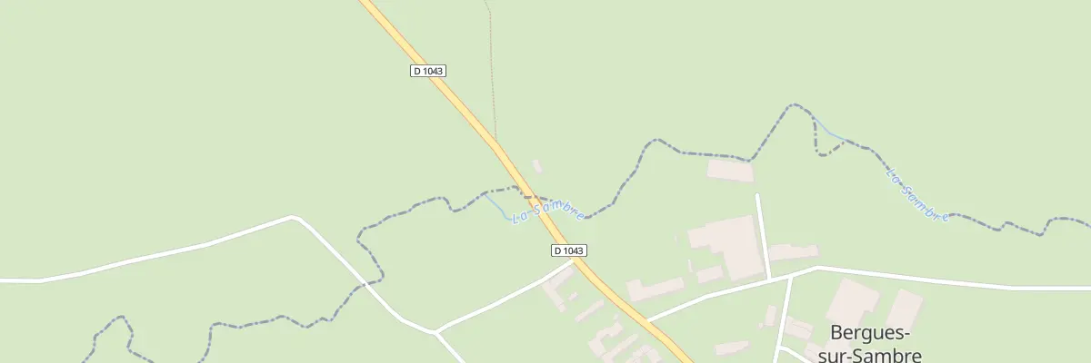 Plan du 2 Rte Departementale D1043 à Fesmy-le-Sart