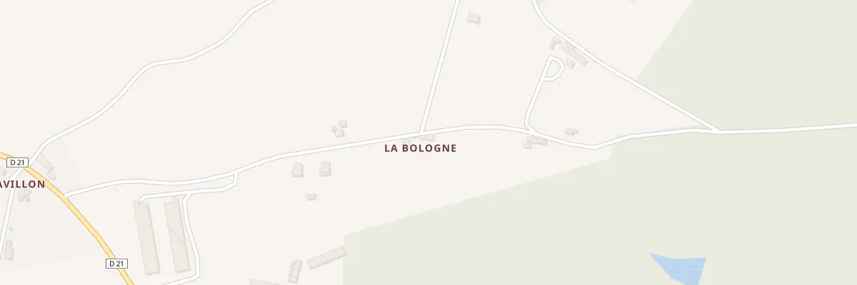 Plan du 8 La Bologne à Saint-Léon