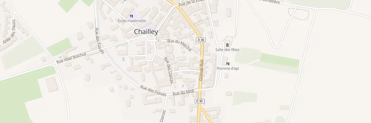 Plan du 4B Rue de l’Etoile à Chailley