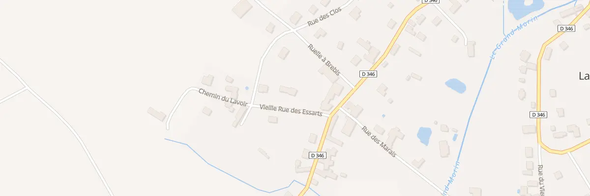 Plan du 6 Vc Vieille Rue des Essarts à Lachy