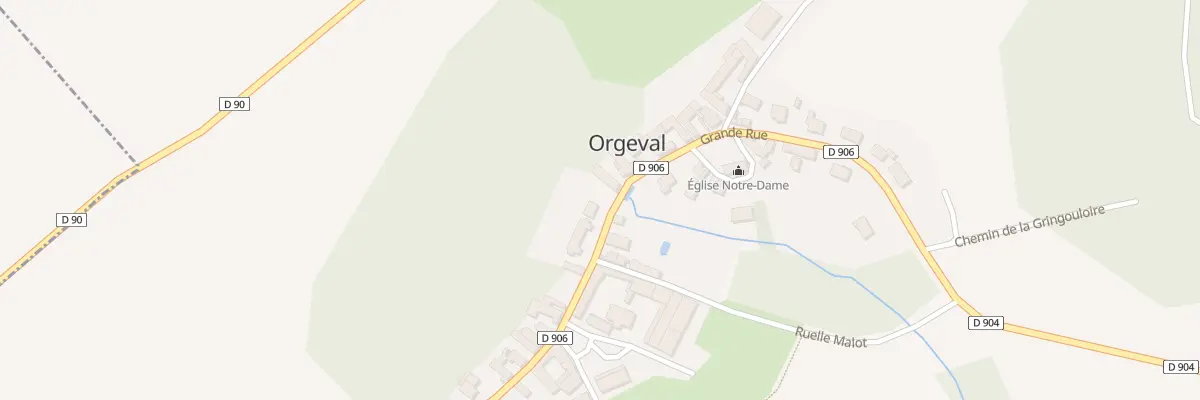 Plan du 15 Gr Gde Rue à Orgeval