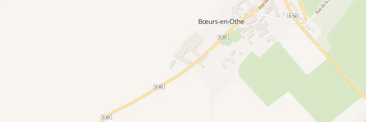 Plan du 3 Rue d’Arces à Bœurs-en-Othe