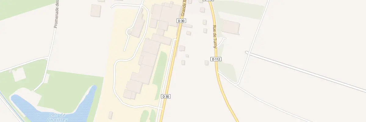 Plan du 1 Gr Grande Rue à Chailley