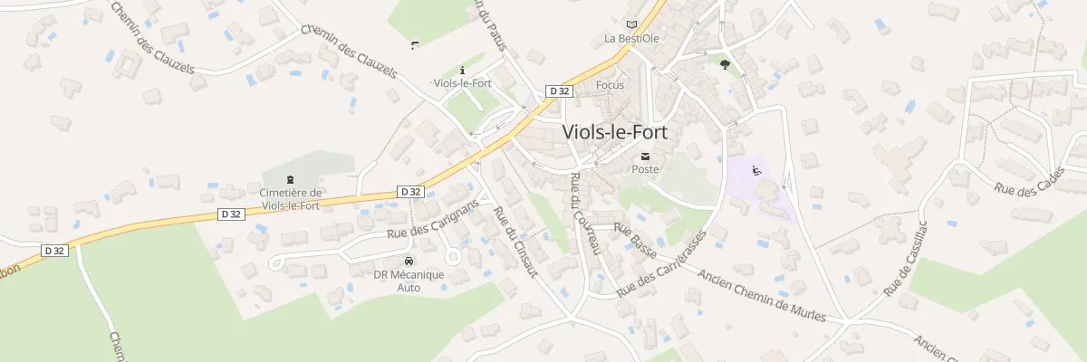 Plan du 3 Rue de la Citernette à Viols-le-Fort