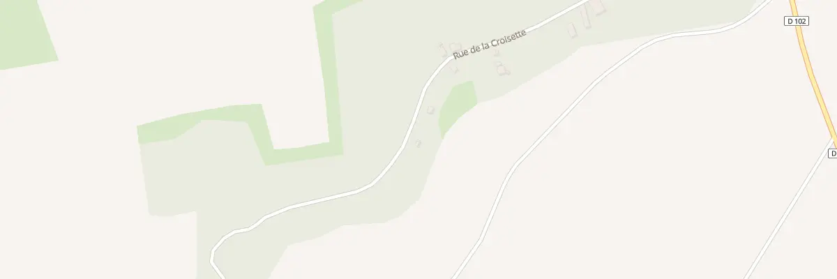 Plan du 17 Rue de la Croisette à Paissy