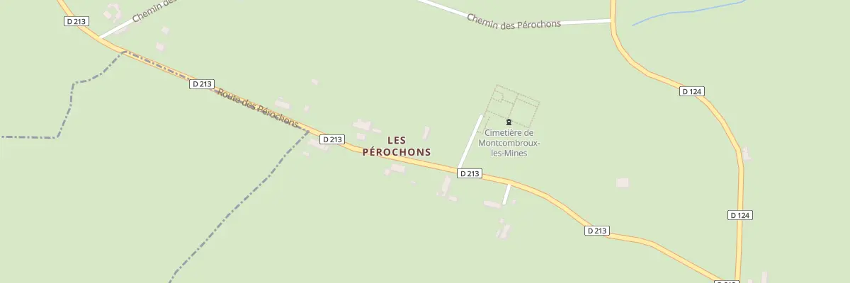 Plan du 11 Rte des Perochons à Montcombroux-les-Mines