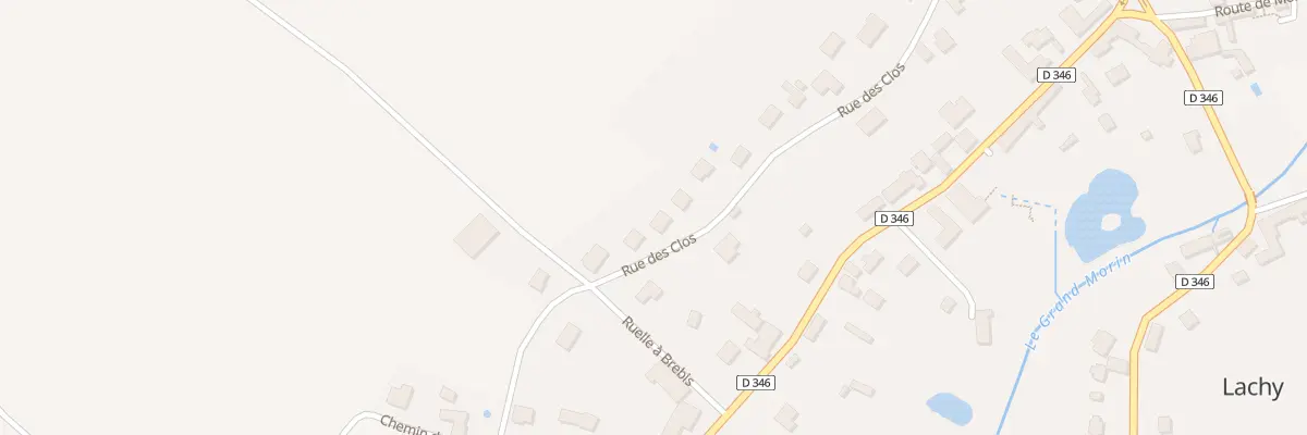 Plan du 24 Rue des Clos à Lachy