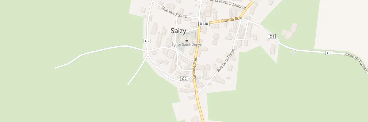 Plan du 5 Rue des Cartes à Saizy