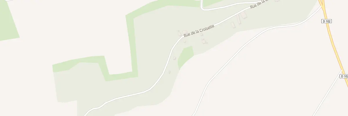 Plan du 15 Rue de la Croisette à Paissy