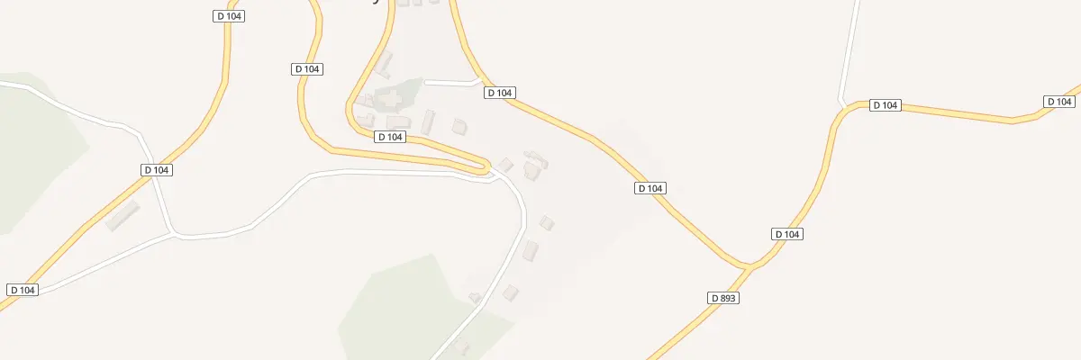 Plan du 9 Rue de la Chainée à Cuissy-et-Geny