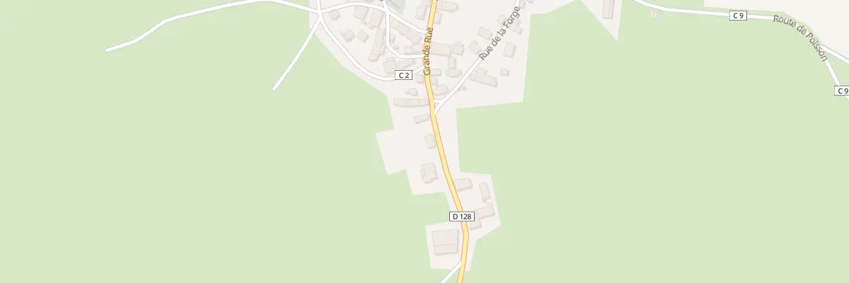 Plan du 3 Grande Rue à Saizy