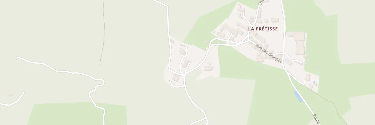 Plan du 5240 La Fretisse à Champétières