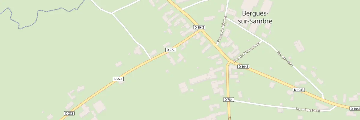 Plan du 4 Rue de Oisy à Bergues-sur-Sambre
