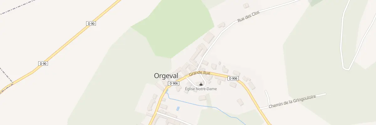 Plan du 27 Grande Rue à Orgeval