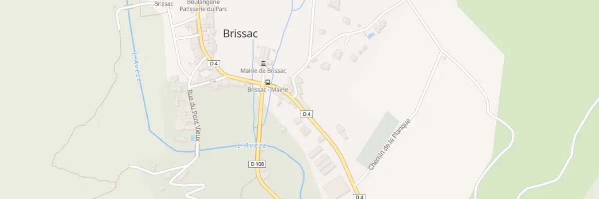 Plan du 3 Av d’Issensac à Brissac