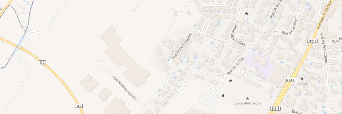 Plan du 3 Rue Marcel Pagnol à Gigean
