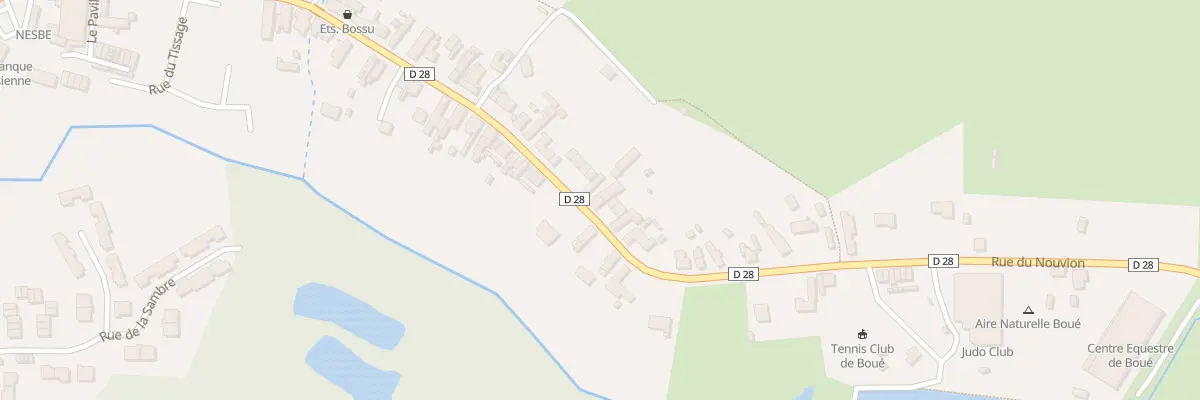 Plan du 53 Rue du Nouvion à Boué