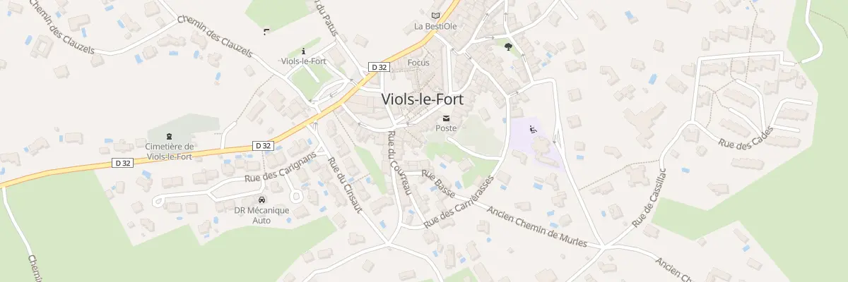 Plan du 5 Imp de la Traverse à Viols-le-Fort