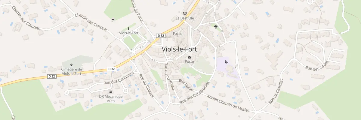 Plan du 7 Plan du Quai à Viols-le-Fort