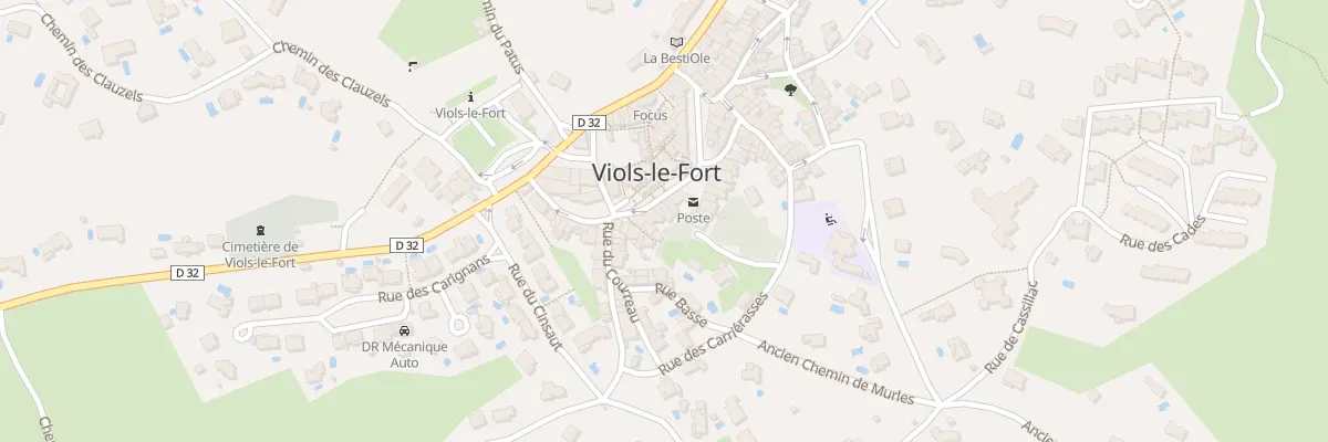 Plan du 9 Plan du Quai à Viols-le-Fort