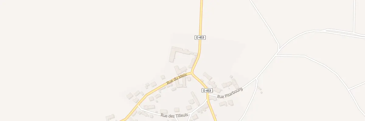 Plan du 2 Rue du Meix à Saudoy