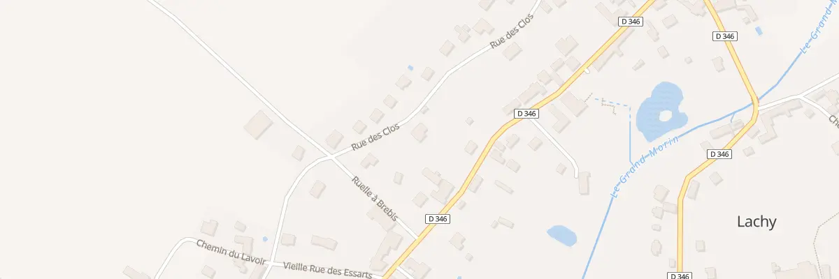 Plan du 17 Rue des Clos à Lachy