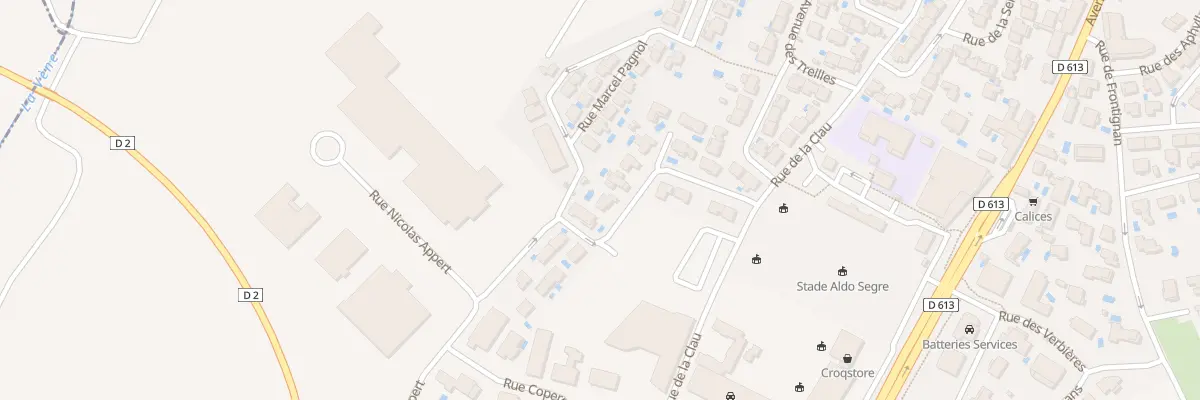 Plan du 14 Rue du Bosquet à Gigean