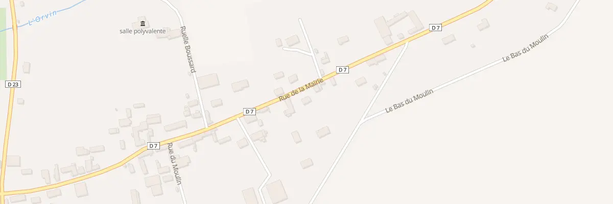 Plan du 34D Rue de la Mairie à Saint-Lupien