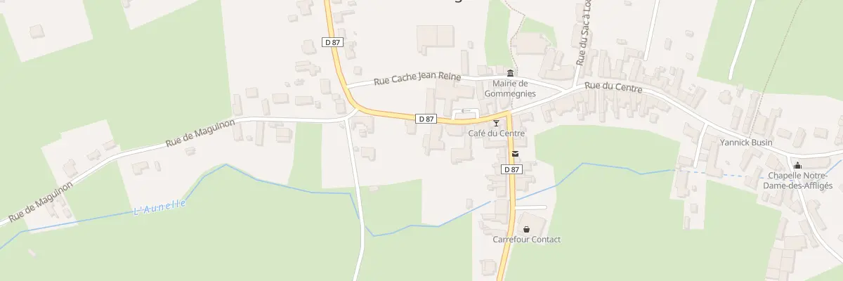 Plan du 57 Rue du Centre à Gommegnies