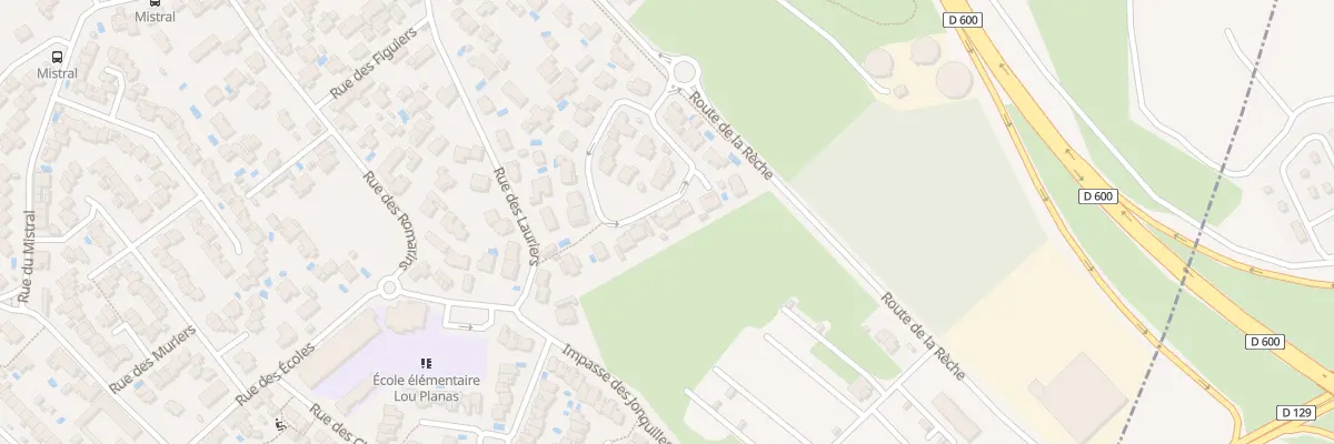 Plan du 14 Rue du Planas à Balaruc-les-Bains