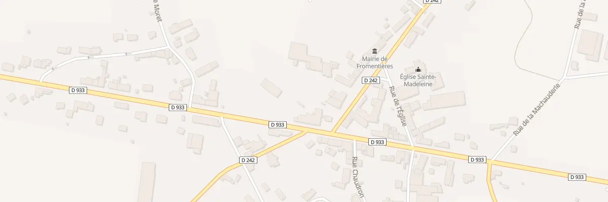 Plan du 3B Rte de Montmort à Fromentières