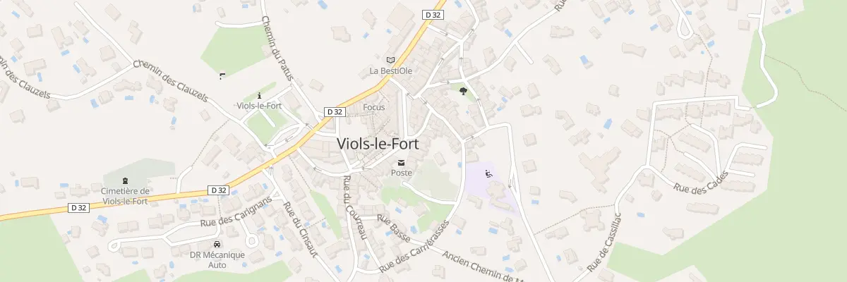 Plan du 20 Plan de la Tour à Viols-le-Fort