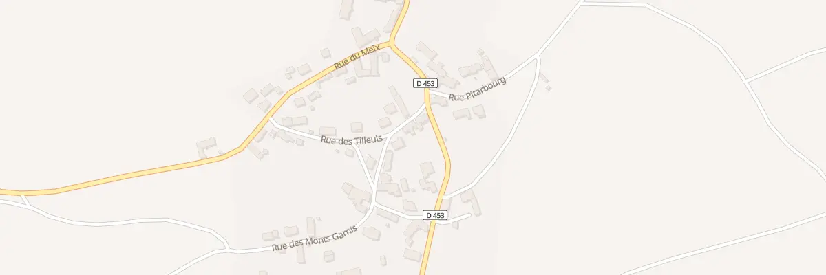 Plan du 1 Rue des Tilleuls à Saudoy
