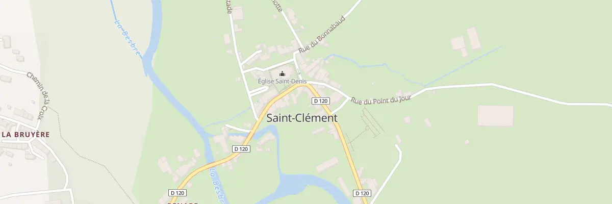 Plan du 4 Rue de la Chabanne à Saint-Clément