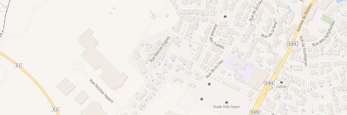Plan du 6 Rue du Bosquet à Gigean