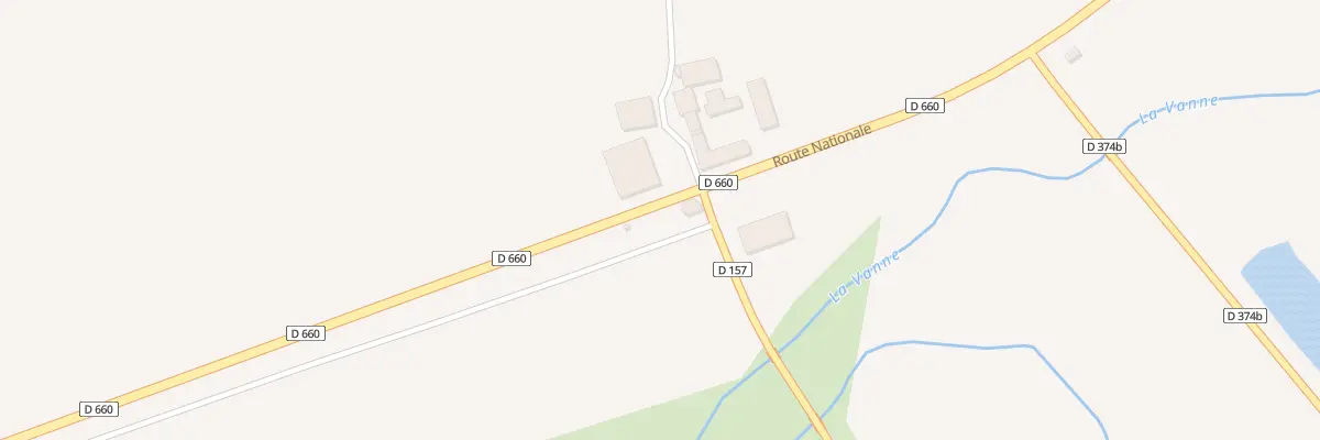 Plan de la Rue Grande Rue à Paisy-Cosdon