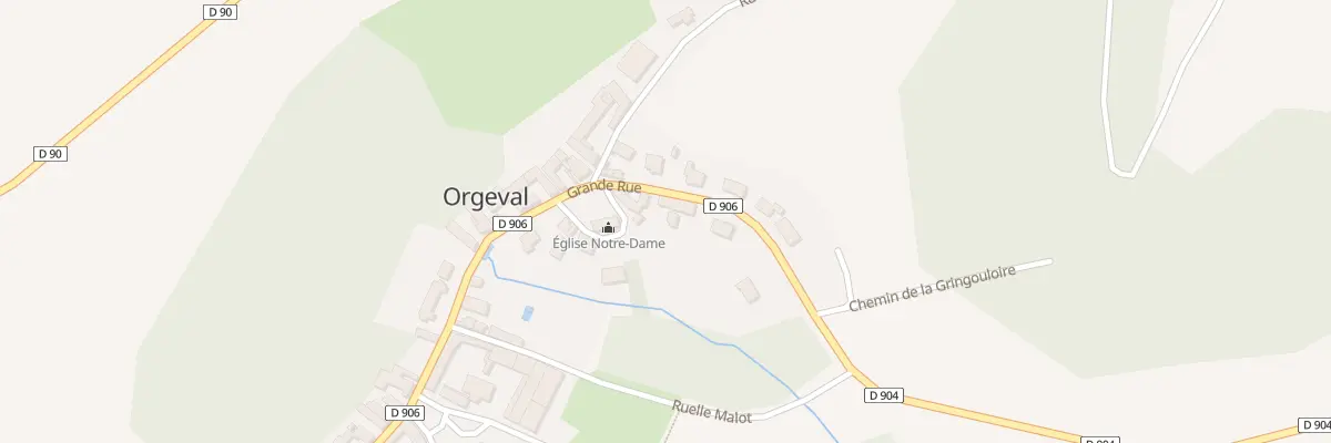 Plan du 18 Gr Gde Rue à Orgeval
